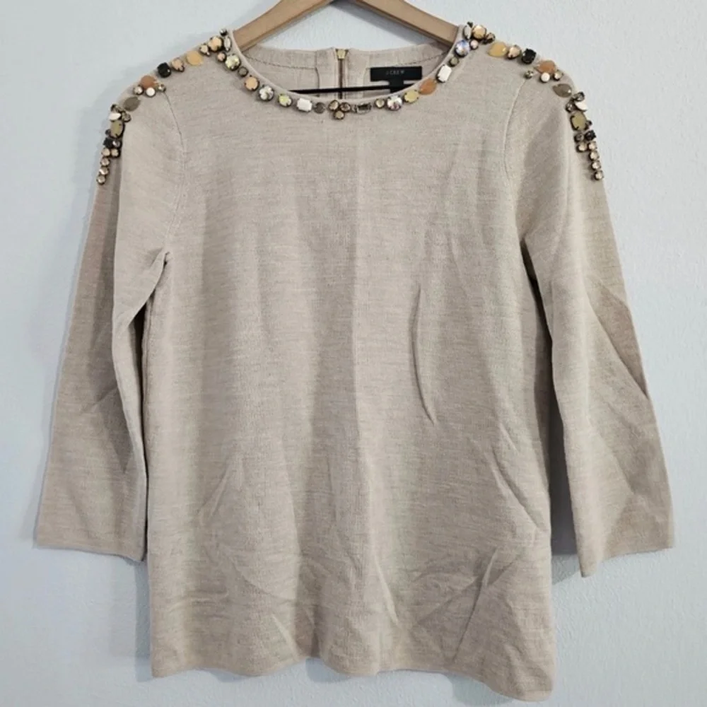 J. Crew‎ - Merino Wool Blend Sweater
